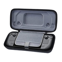 Étui rigide en EVA noir imperméable pour manette de jeu avec sac de transport de protection (32x14x8.5cm) pour accessoires de jeu