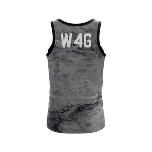 Débardeurs pour hommes personnalisés, imprimés, légers, écologiques, respirants, à séchage rapide, en coton tricoté, élasthanne et polyester - Product Image 6