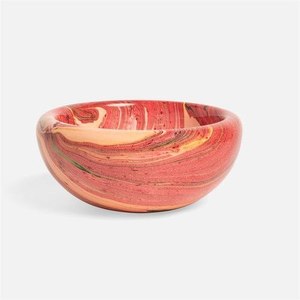 Bol décoratif en résine fait main, finition brillante, décoration moderne pour la maison, objet cadeau élégant. - Product Image 6