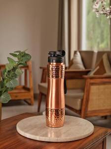 <b>Slim</b> fit copper bottle for easy <b>storage</b> bulk export private branding and international wholesale supply chains - Product Image 4