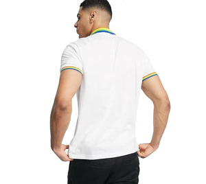 เสื้อยืดผ้าฝ้าย100% สำหรับผู้ชายผ้าคอตตอนถักกันรอยยับออกแบบได้ตามต้องการนุ่มระบายอากาศ - Product Image 3
