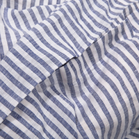 Ensemble de literie en lin 100% pour hôtel, imperméable et doux, 5 pièces, comprenant 1 housse de couette, 1 drap plat, 1 drap-housse, 2 taies d'oreiller