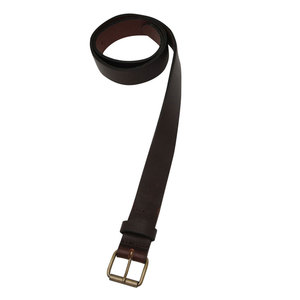 Custom High Quality Wholesale Genuine Cowhide Leather <b>Belt</b> <b>for</b> <b>Men</b> Casual Durable Adjustable Steel <b>Buckle</b> Hot Sale - Product Image 2