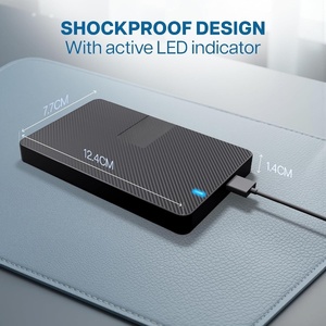 Disque dur externe portable 2,5 pouces SATA USB 3.1 jusqu'à 5 Gbps avec prise en charge UASP, configuration sans outil, 500 Go, compatible avec Windows 11, Windows 10, Windows 7, Windows 8.1, Windows 8.2, Windows 8.3, Windows 8.4, Windows 8.5, Windows 8.6, Windows 8.7, Windows 8.8, Windows 8.9, Windows 10 Pro, Windows 11 Pro. - Product Image 3