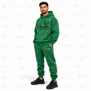 Ropa personalizada, ropa de calle, conjunto de pantalones de chándal y sudaderas con capucha, chándales de gran tamaño para hombres, Sudadera con capucha, pantalones de chándal de peso pesado, conjunto suelto para hombres - Product Image 2