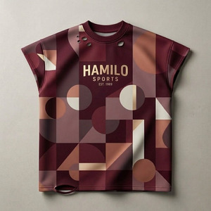 T-shirts de sport pour hommes très demandés avec logo personnalisé en impression numérique, coupe classique, coton, séchage rapide, au meilleur prix - Product Image 6