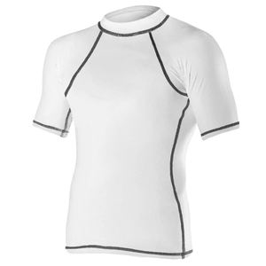 Custom <b>Men's</b> Rash Guard Short Sleeve Lightweight High Quality MMA Rash Guard Plain <b>Compression</b> Training Sportswear Top - Product Image 2