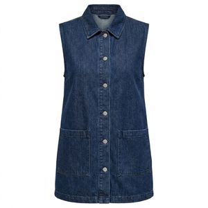Chaleco vaquero personalizado para mujer, lavado a la piedra, proveedor mayorista OEM para colecciones de boutiques en EE. UU. - Product Image 5