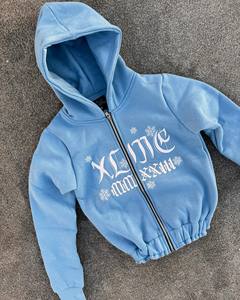 Forever Gifted Blue Hoodie Premium Streetwear Comfortable & Stylish Unisex Pullover <b>for</b> Casual Fashion - Product Image 4