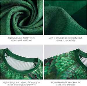 Camisetas de Pesca Personalizadas por Sublimación de Manga Larga para Hombre, Cuello Redondo para Protección Solar, Material de Poliéster, Ropa de Pesca - Product Image 4