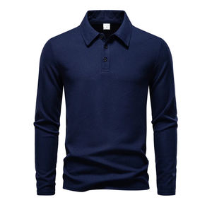 Camiseta Polo de Manga Larga para Mujer, Corte Ajustado, 100% Algodón, Lisa, con Logotipo Personalizado - Product Image 4