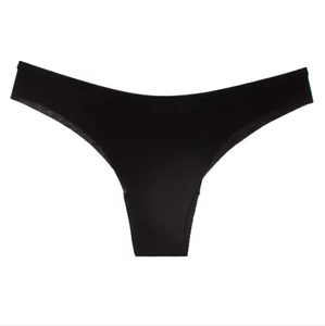Braguitas de bikini de punto sin costuras con corte láser al por mayor para mujer, transpirables, ecológicas, de tiro medio, sin marcas - Product Image 3