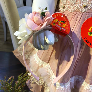 Nouvel ensemble de robes de fantaisie pour enfants pour la fête robe de bébé fille en coton de papier avec bandeau conçu pour les enfants - Product Image 4