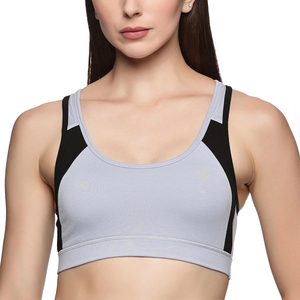 Custom Active Wear Gym <b>Top</b> Sexy Fitness Sports Bra High Quality Lightweight Seamless Polyester Spandex Sports Bra for Women - Product Image 1