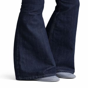 Jeans de Mezclilla para Mujer, Corte Ajustado, Estilo Casual, Lavado Oscuro, Elásticos y Transpirables, Pantalones de Mezclilla Premium - Product Image 5