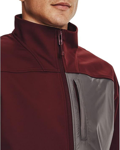 <b>Winter</b> <b>Waterproof</b> Unisex Quilted Softshell <b>Jacket</b> Professional Manufacturing Most Popular Outerwear Top Zip PolyesterNylon - Product Image 3