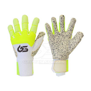 Gants de gardien de but de football G5, en coton, antidérapants, respirants, avec sangle de poignet réglable, unisexe, pour l'entraînement sportif - Product Image 1