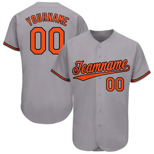 Maillot de baseball OEM à boutons intégraux, uniforme personnalisé pour jeunes, adultes, hommes, femmes, vêtements de sport - Product Image 1