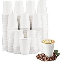 Gobelets en papier blancs imprimés sur mesure pour boissons chaudes et froides, gobelets jetables pour café et thé à emporter, fabricant vietnamien - Product Image 2