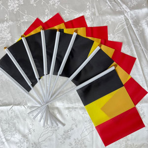 Guirnalda de Banderas Internacionales Personalizadas y Transpirables, Surtido de Países, Patrón Sólido, Tejido de Malla de Polipropileno - Product Image 6