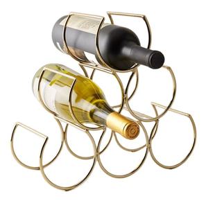 Porte-bouteilles à vin en métal, style le plus vendu, pour bars à domicile, pubs, usage décoratif, support pour bouteilles de vin. - Product Image 1