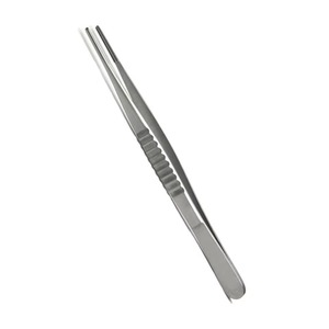 Pince à tissus manuelle DeBakey en acier inoxydable, instrument chirurgical atraumatique, stérilisation à haute température pour les voies vasculaires - Product Image 1