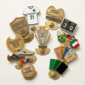 Pin <span class=keywords><strong>de</strong></span> Solapa Deportivo <span class=keywords><strong>de</strong></span> Metal Personalizado 2026, Insignia Esmaltada 3D <span class=keywords><strong>de</strong></span> Aleación <span class=keywords><strong>de</strong></span> Zinc para la Copa <span class=keywords><strong>Mundial</strong></span> <span class=keywords><strong>de</strong></span> Fútbol, Souvenir para Clubes Deportivos - Product Image 1
