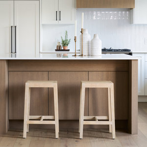 Robust Rubber Wood Bar <b>Stool</b> | 1-Year Warranty | Vietnam Supplier - Product Image 1