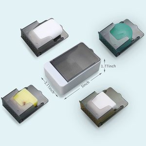 Jabonera Profesional con Drenaje, Paquete de 2, Soporte para Jabón en Barra con Drenaje Automático y Logotipo Personalizado - Product Image 5