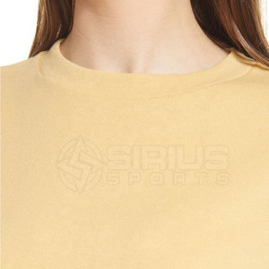 เสื้อยืดโอเวอร์ไซส์ทรงหลวมสำหรับผู้หญิงไซส์พลัส ยอดนิยม สั่งทำได้ เป็นมิตรกับสิ่งแวดล้อม ระบายอากาศได้ดี ผ้าฝ้าย 100% คอกลม สไตล์สตรีทแวร์ - Product Image 4