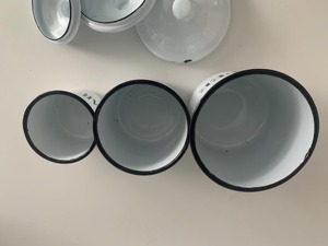 White Metal Coffee Tea Sugar Containers Ideal for Kitchen Tea Shop Cafe Restaurant Storage Durable Metal Body For Long Lasting - Product Image 3