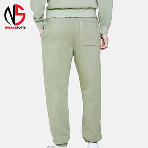 Pantalon de survêtement léger en toile pour homme, taille haute, style vintage décontracté, coupe oversize, style urbain, nouvelles caractéristiques, logo personnalisé, qualité supérieure 2026 - Product Image 4
