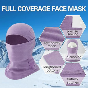 Balaclava coupe-vent pour moto, course à pied, randonnée, disponible en toutes les couleurs, design unique, masque intégral, style streetwear, look décontracté - Product Image 3