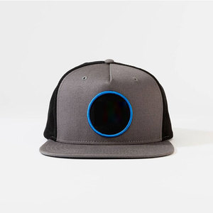 Gorra Trucker Negra de 6 Paneles, Tejido de Malla, Ajustable, Unisex, Casual, Primavera Verano, Color Sólido, Gorra de Béisbol de 6 Paneles para Adultos - Product Image 4