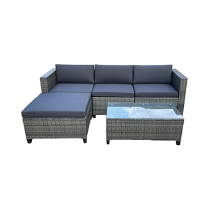 SF00082 Modern One Seat Outdoor Patio Living Room Set <b>Garden</b> Sofas Coffee <b>Table</b> Washable Cushions Hotels Villas - Product Image 6