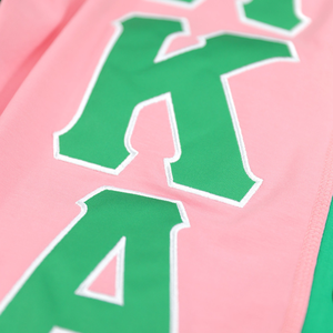 เสื้อคาร์ดิแกนปักเลื่อมสีชมพูเขียว แบรนด์ AKA  แบบติดกระดุม  แขนเสื้อวิบวับ  แฟชั่นแจ็คเก็ตผู้หญิง  ทันสมัย  ชุดเก๋ไก๋ - Product Image 4