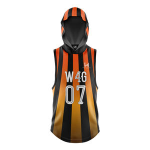 Camisetas Personalizadas para Equipos de Fútbol Americano 7V7, sin Mangas, con Capucha, Impresión por Transferencia de Calor, Transpirables, de Secado Rápido - Product Image 1