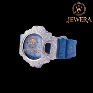 Reloj de Diamantes de Imitación de Moissanita Unisex de la Mejor Calidad para Regalos de Lujo, Fiestas y Uso Diario, Disponible al Mejor Precio - Product Image 1