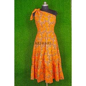 Vestido de Algodón 2024, Nuevo Estilo Sexy de Verano y Otoño, Vestido Casual Elegante para Mujer, Estilo Boho, Estilo Hip Hop - Product Image 1