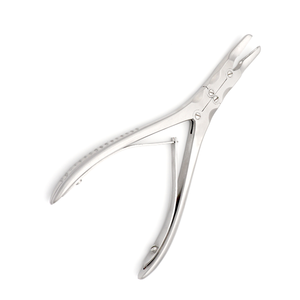 Pinza para Huesos Beyer de Doble Acción Articulada 15 Grados 3mm 18cm, Instrumento Quirúrgico de Acero Inoxidable para Extracción Precisa de Huesos - Product Image 2