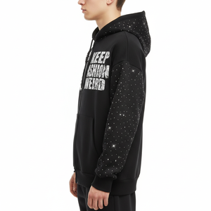 Sweat-shirts tendance pour hommes, parfaits pour un usage quotidien, style streetwear, tenue de mode, coton mélangé basique - Product Image 4