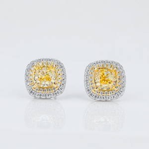 Superbes boucles d'oreilles classiques en zircon taille poire, en argent 925 plaqué rhodium, serties griffes, parures de bijoux de luxe pour femme pour mariage - Product Image 1