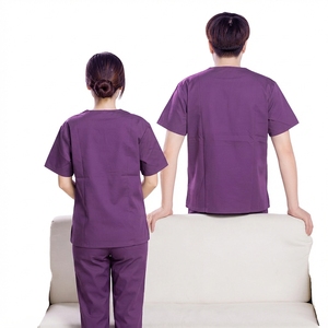 Nuevos Conjuntos de Uniformes Médicos de Lona Unisex de Diseño Vintage 2026, de Algodón y Poliéster, al por Mayor, con Diseño Atractivo y Personalización para Detección de Agujas - Product Image 3