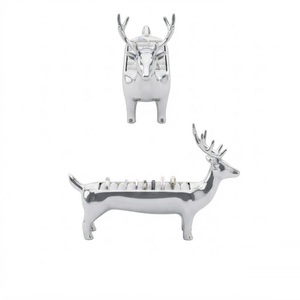 Support de rangement pour bagues en forme de chien, poli, créatif, pour plusieurs bagues, décoration de bureau et cadeau unique pour femmes - Product Image 6