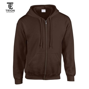 Men's Hooded <b>Zipper</b> Sweatshirt 100% Cotton Fleece Designed for Everyday Comfort Lightweight Warmth Versatile Style Winter Modern - Product Image 2