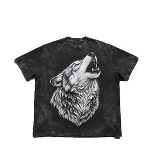 Camiseta con Estampado Gráfico al por Mayor, Unisex, Personalizada, Informal, Estilo Urbano, Proveedor de Ropa OEM, Camiseta Gráfica Premium - Product Image 1