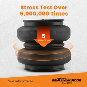 ชุดสปริงเสริมระบบกันสะเทือนหลังแบบถุงลม 7500 สำหรับรถบรรทุก Dodge Ram 3500 RWD 4WD ปี 2019-2024 - Product Image 6