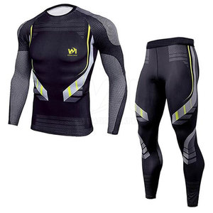 Combinaisons de compression pour hommes en matériau durable sur mesure, respirantes, pour la vente en ligne - Product Image 1