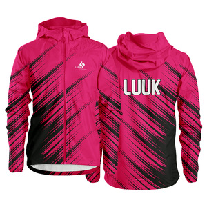 Custom Sublimated Nylon Coated Hooded Windbreaker <b>Jacket</b> <b>Lightweight</b> Waterproof Windproof Outdoor Sports Running <b>Jacket</b> OEM - Product Image 6
