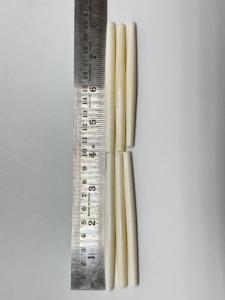 Handcrafted White Bone Hair Pipes with Smooth Finish for Hair Accessories Jewelry Crafting Fashion Styling Wholesale Supply - Product Image 5